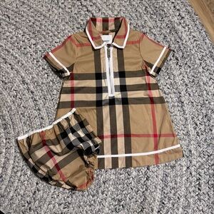 Burberry Shirtdress and Bloomer Set